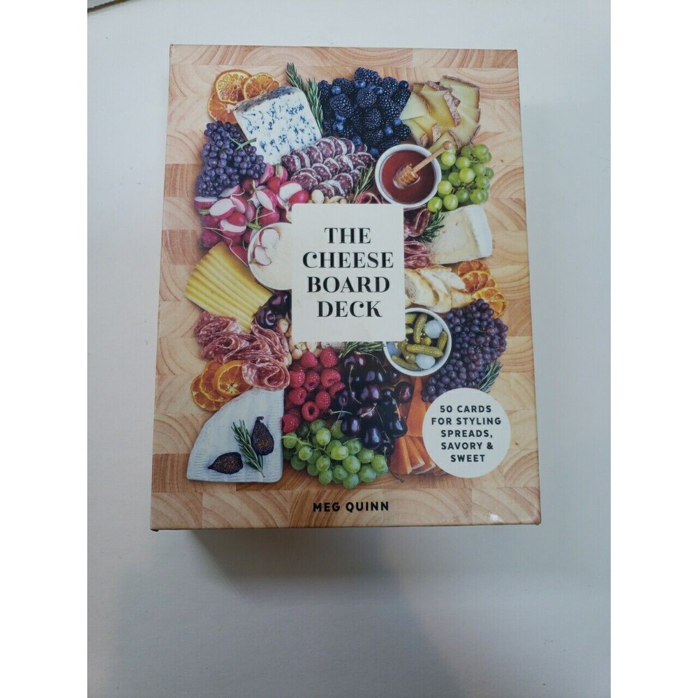 The Cheese Board Deck: 50 Cards for Styling Spreads, Savory and Sweet Meg Quinn